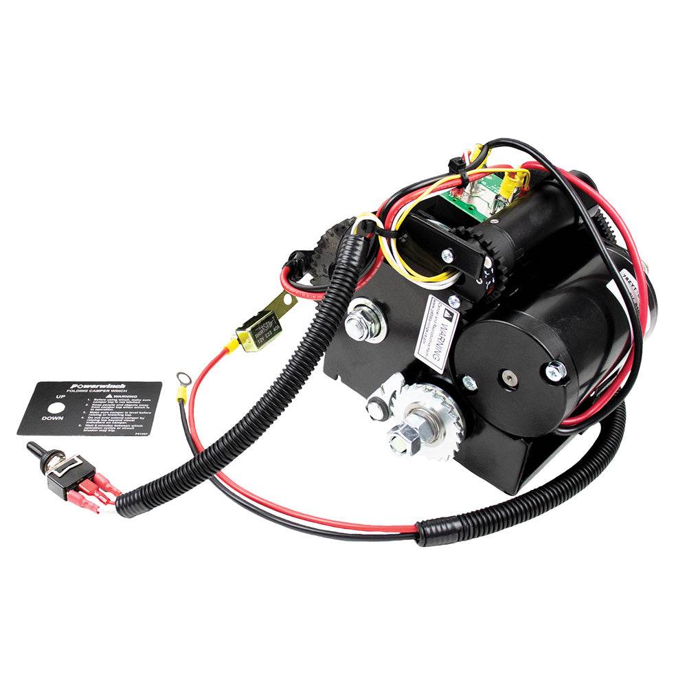 Suncoast Marine and Auto offers Powerwinch Folding Pop-Up Camper Winch w/1200lb Lift Capacity [P92001]