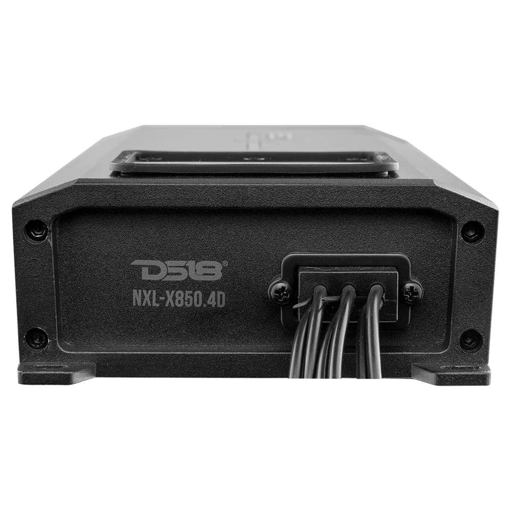 Suncoast Marine and Auto offers DS18 HYDRO 4 Channel Full-Range Class D Waterproof Marine Amplifier - 2400W [NXL-X850.4D]