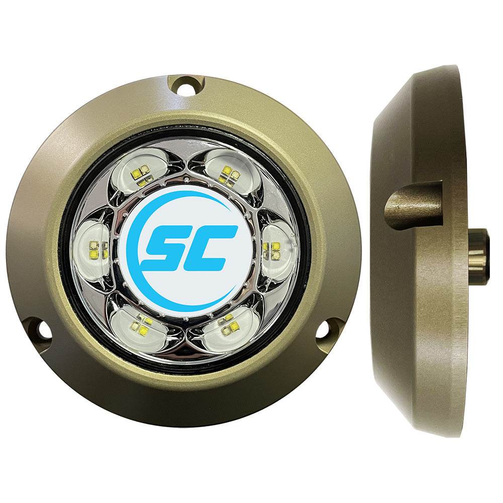 Suncoast Marine and Auto offers Shadow-Caster SC3 Series Underwater Light - Light Blue/White [SC3-BW-ALSM]