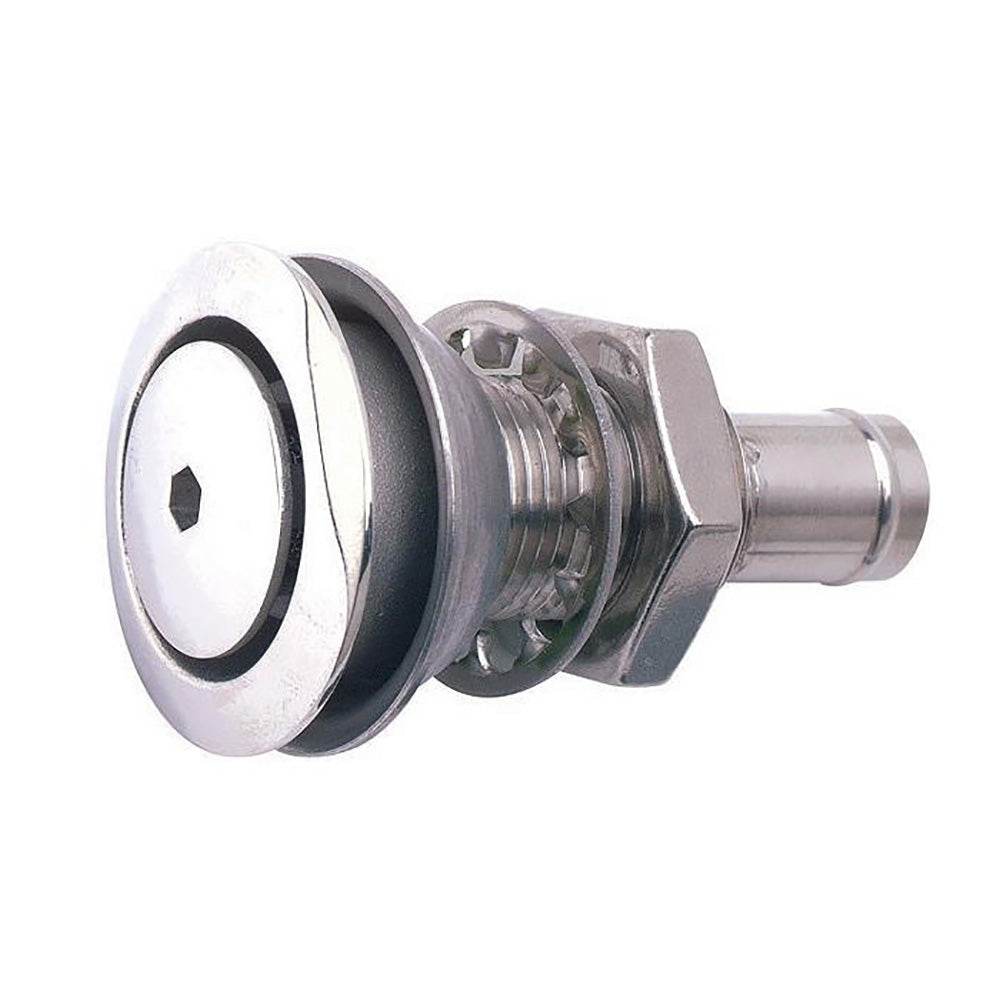 Suncoast Marine and Auto offers Attwood 316 Stainless Steel Alloy Flush Mount Fuel Vent - Straight Vent [66031-3]