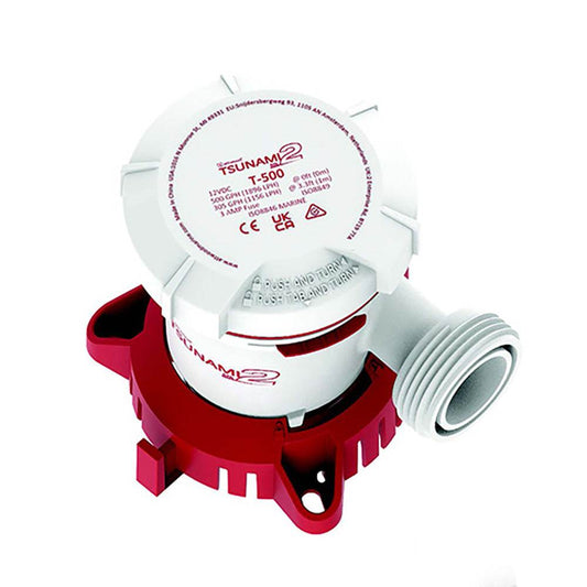 Suncoast Marine and Auto offers Attwood Tsunami MK2 Manual Bilge Pump - T500 - 500 GPH 12V [5606-7]