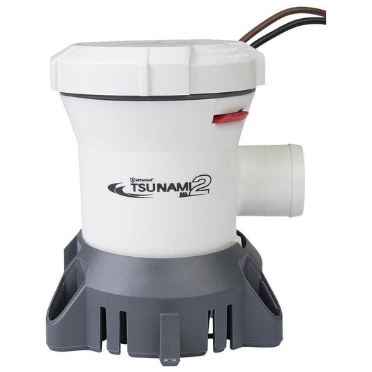 Suncoast Marine and Auto offers Attwood Tsunami MK2 Manual Bilge Pump - T1200 - 1200 GPH 12V [5612-7]