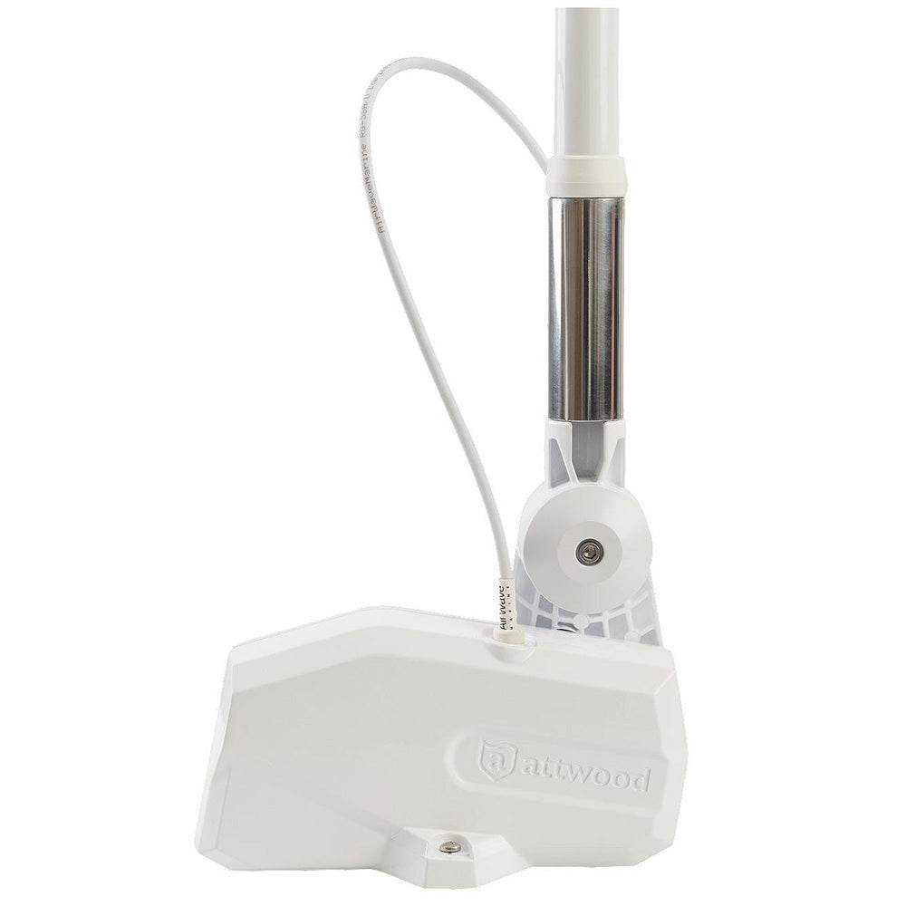 Suncoast Marine and Auto offers Attwood PowerBase Antenna - White Powered Fold-Down Antenna Base [6100-AT-7]