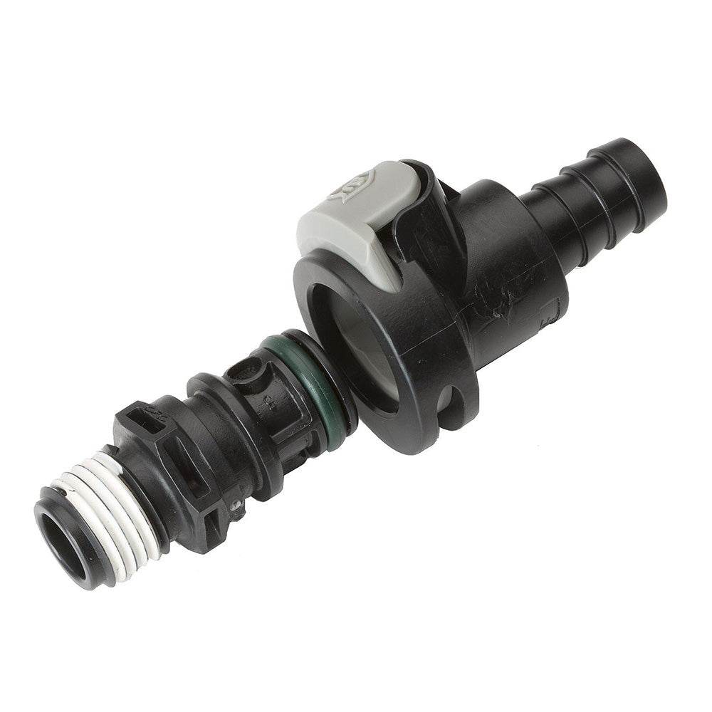 Suncoast Marine and Auto offers Attwood Universal Sprayless Connector - Male Female [8838US6]