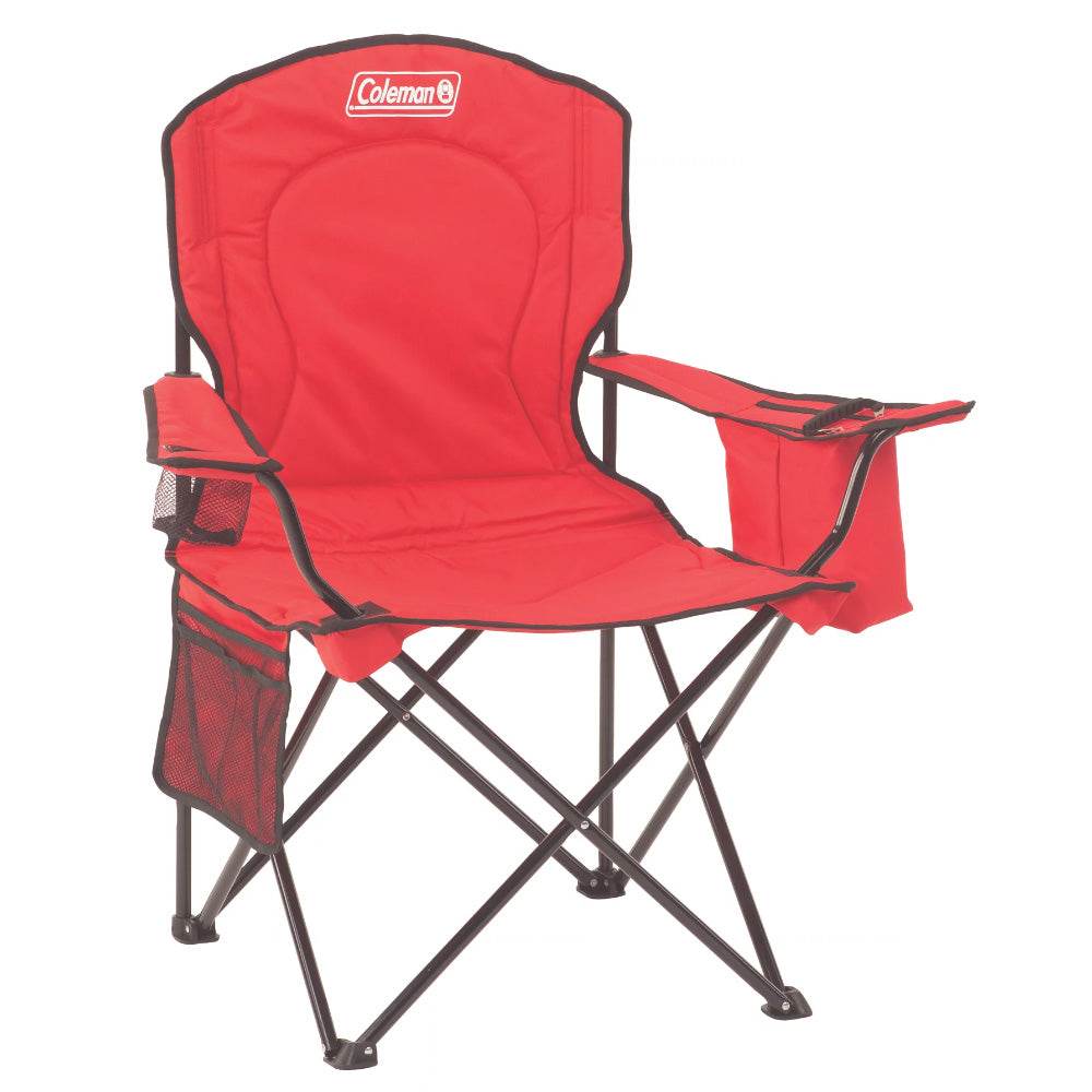 Suncoast Marine and Auto offers Coleman Cooler Quad Chair - Red [2000035686]