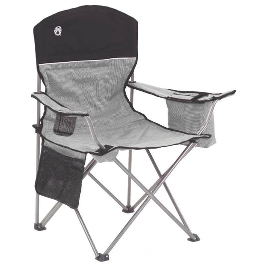 Suncoast Marine and Auto offers Coleman Cooler Quad Chair - Grey Black [2000034873]