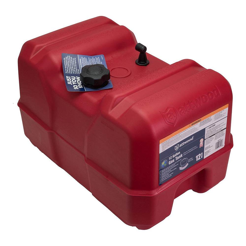 Suncoast Marine and Auto offers Attwood Portable Fuel Tank - 12 Gallon w/o Gauge [8812LP2]