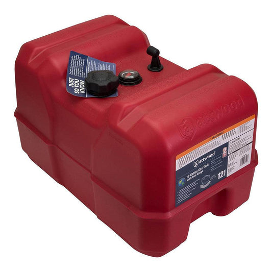 Suncoast Marine and Auto offers Attwood Portable Fuel Tank - 12 Gallon w/Gauge [8812LPG2]