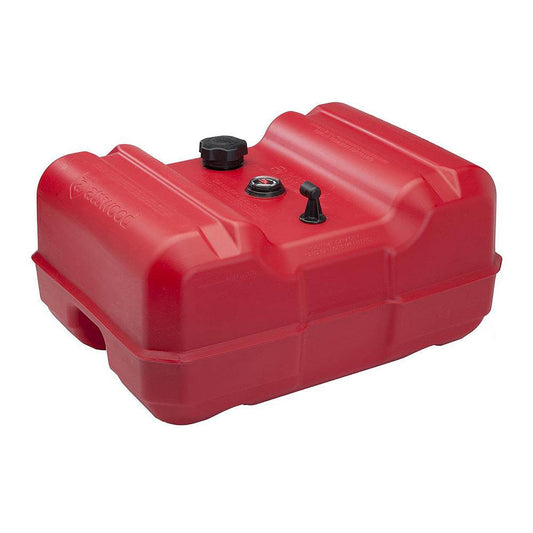 Suncoast Marine and Auto offers Attwood Portable Low Profile Fuel Tank - 12 Gallon w/Gauge [8812LLPG2]