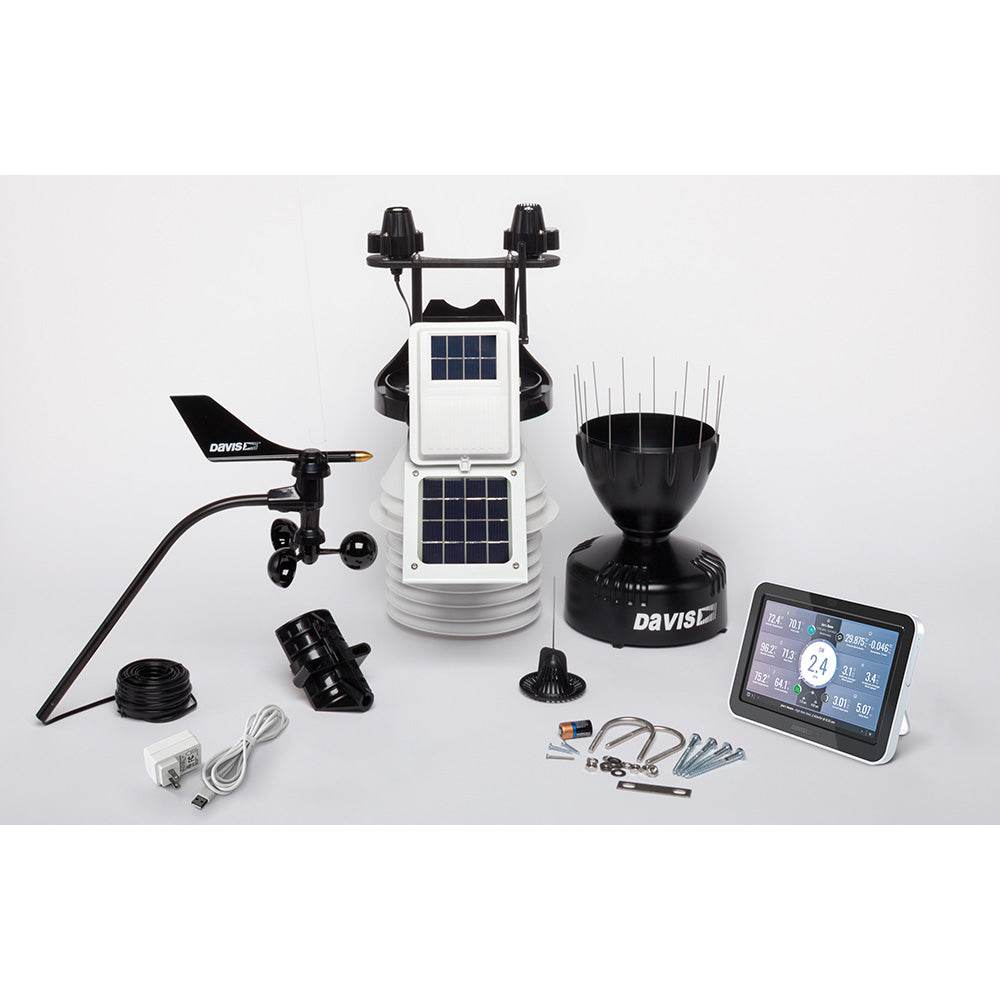 Suncoast Marine and Auto offers Davis Vantage Pro2 Wireless Weather Station w/WeatherLink Console, 24hr Fan Aspirated Radiation Shield, UV Solar Sensors [6263]