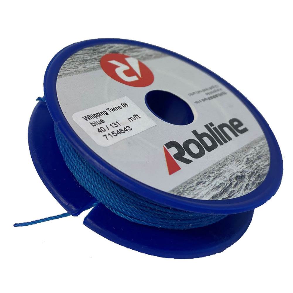 Suncoast Marine and Auto offers Robline Waxed Whipping Twine - 0.8mm x 40M - Blue [TYN-08BLUSP]