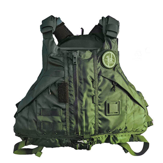 Suncoast Marine and Auto offers First Watch AV-1000 Kayak Style Duty PFD - Green - M/L [AV-1000-GN-M/L]