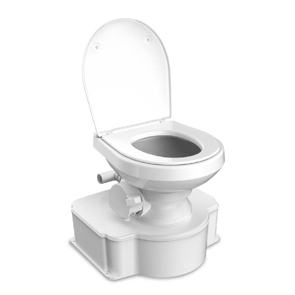 Suncoast Marine and Auto offers Dometic White M65 Marine Gravity Toilet - Standard Seat Size w/Foot Pedal [312070001]