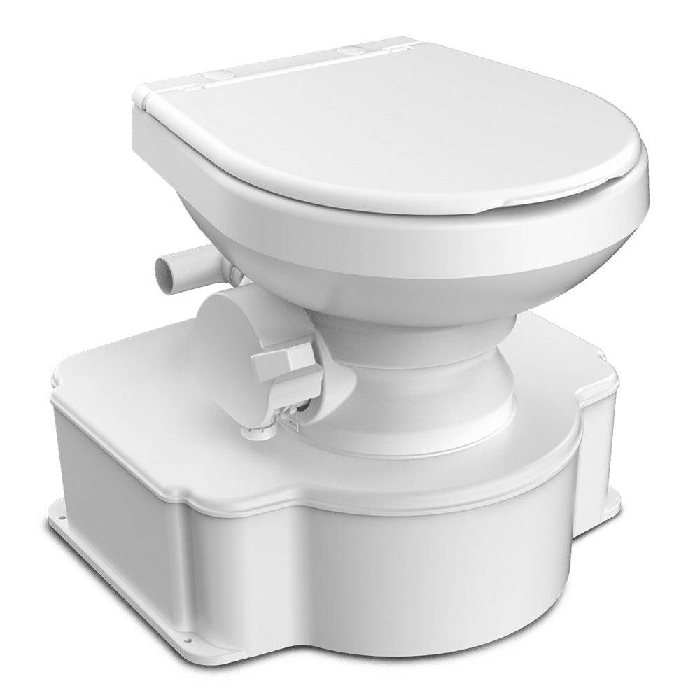 Suncoast Marine and Auto offers Dometic White M65 Marine Gravity Toilet - Standard Seat Size w/Foot Pedal [312070001]