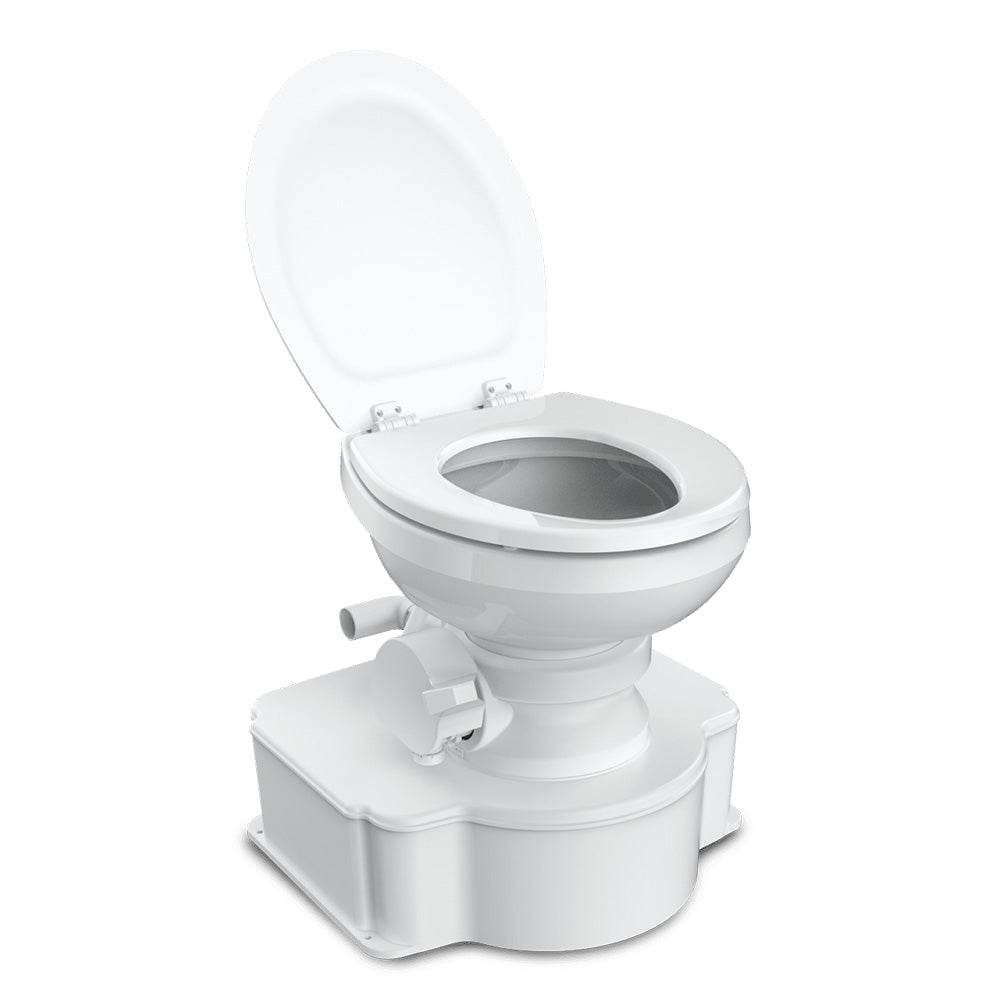 Suncoast Marine and Auto offers Dometic White M65 Marine Gravity Toilet - Elongated Seat Size w/Foot Pedal [312500001]