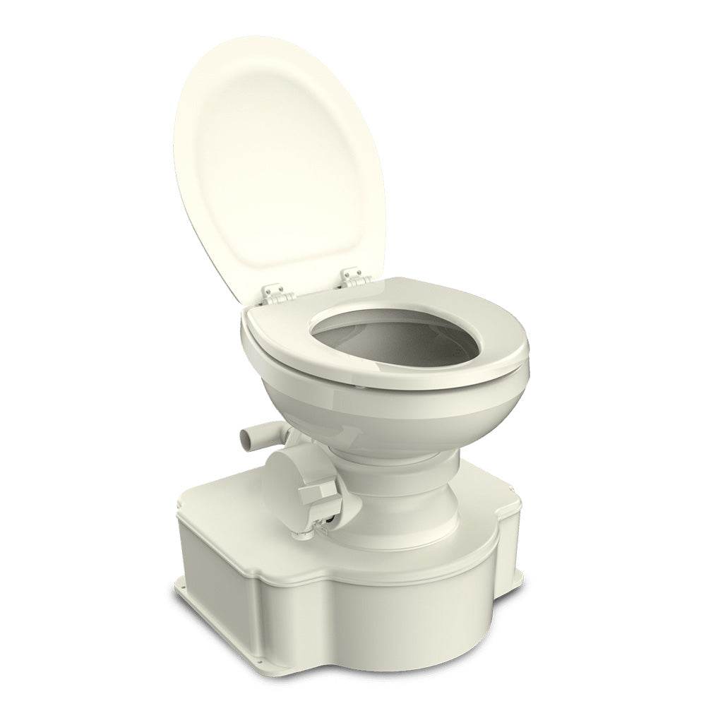 Suncoast Marine and Auto offers Dometic Bone M65 Marine Gravity Toilet - Elongated Seat Size w/Foot Pedal [312500003]