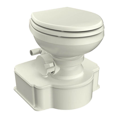 Suncoast Marine and Auto offers Dometic Bone M65 Marine Gravity Toilet - Elongated Seat Size w/Foot Pedal [312500003]