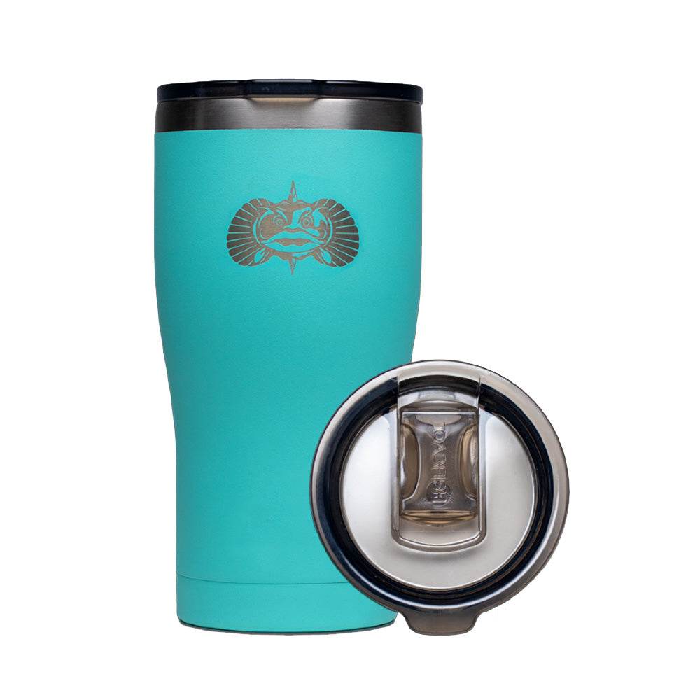 Suncoast Marine and Auto offers Toadfish Non-Tipping 20oz Tumbler - Teal [1132]