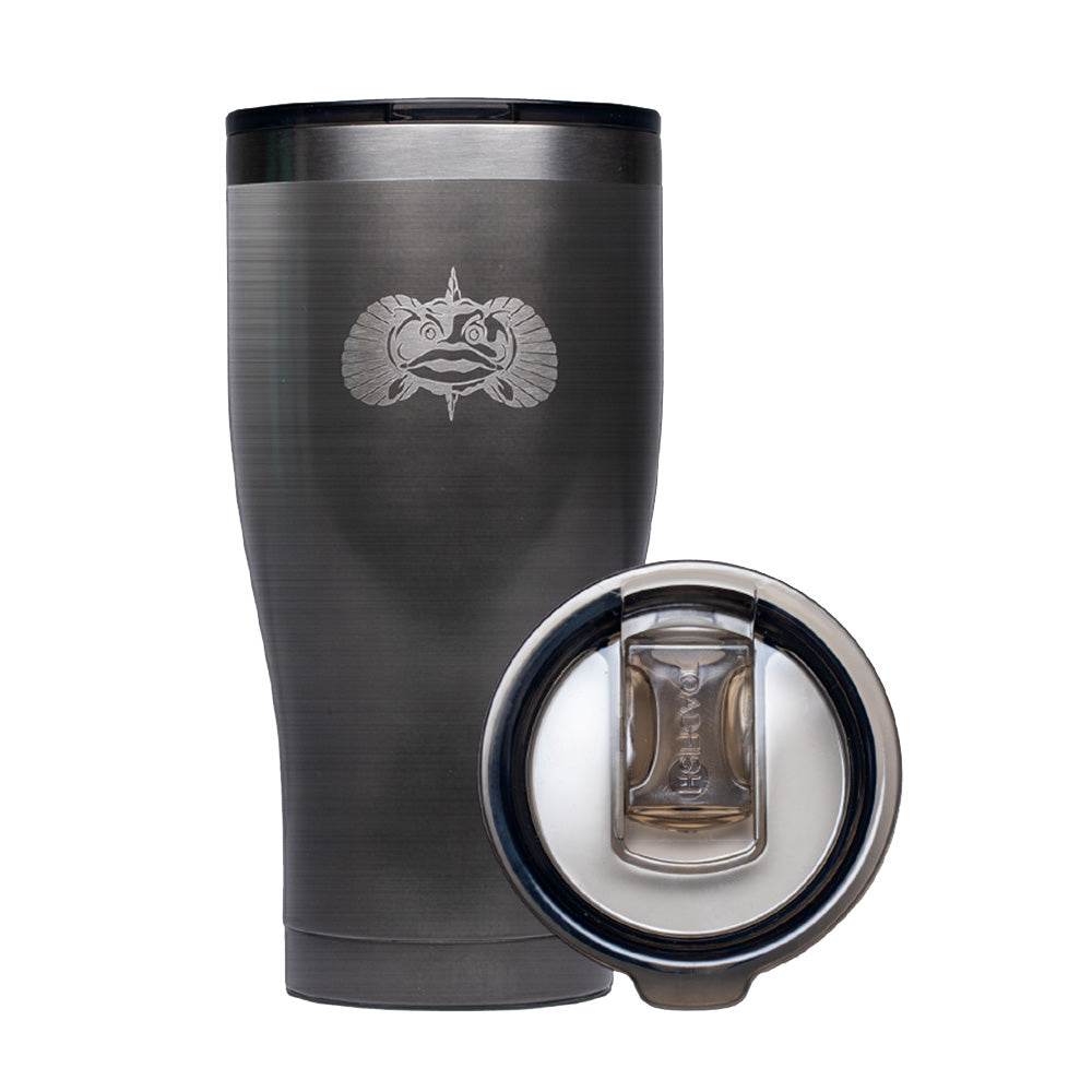 Suncoast Marine and Auto offers Toadfish Non-Tipping 20oz Tumbler - Graphite [1134]