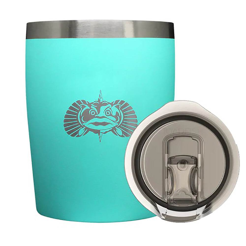 Suncoast Marine and Auto offers Toadfish Non-Tipping 10oz Rocks Tumbler - Teal [1075]