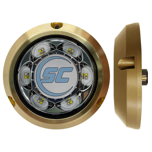 Suncoast Marine and Auto offers Shadow-Caster SC3 Series Bimini Blue Bronze Surface Mount Underwater Light [SC3-BB-BZSM]