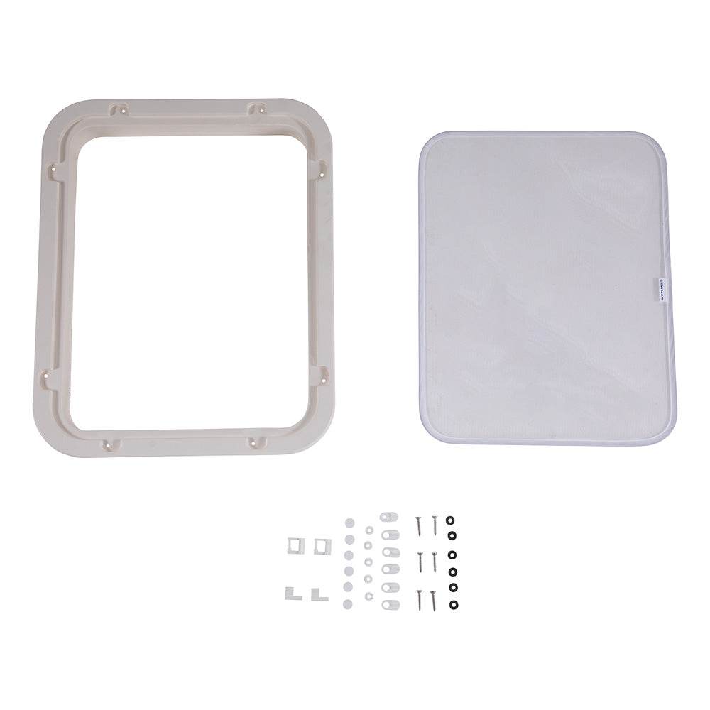 Suncoast Marine and Auto offers Lewmar White Trim Ring Screen Kit [367654252]