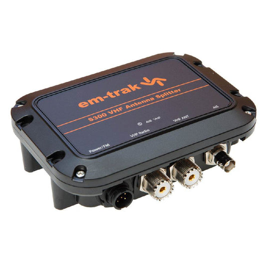 Suncoast Marine and Auto offers em-trak VHF Antenna Splitter [413-0060]