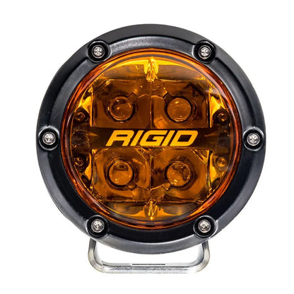 Suncoast Marine and Auto offers RIGID Industries 360 Series 4" Spot w/Amber Pro Lens - Pair [36123]