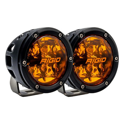 Suncoast Marine and Auto offers RIGID Industries 360 Series 4" Spot w/Amber Pro Lens - Pair [36123]