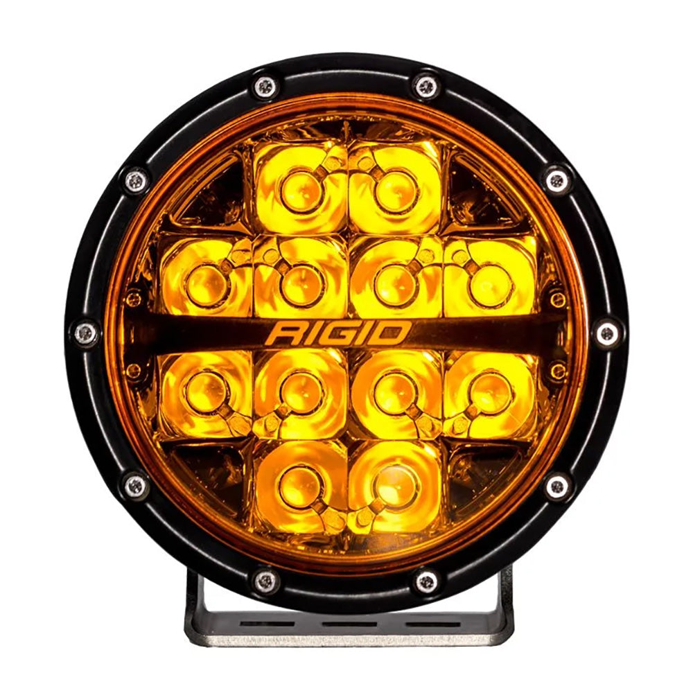 Suncoast Marine and Auto offers RIGID Industries 360 Series 6" Spot w/Amber Pro Lens - Pair [36210]