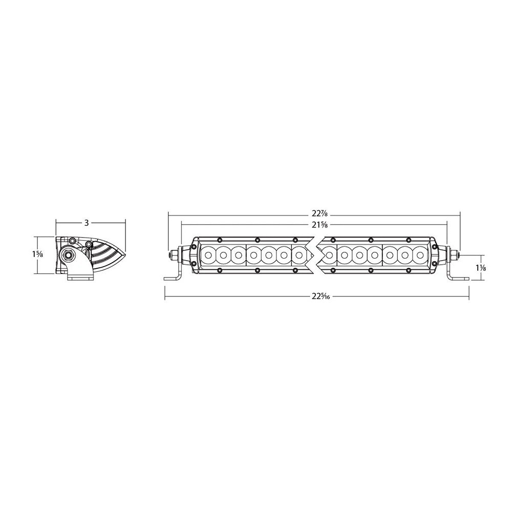 Suncoast Marine and Auto offers RIGID Industries SR Series 20" Spot w/Amber Pro Lens [922314]