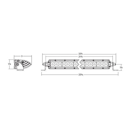 Suncoast Marine and Auto offers RIGID Industries SR Series 20" Spot w/Amber Pro Lens [922314]