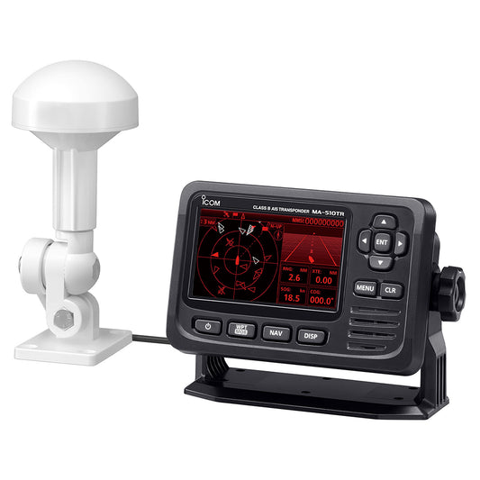 Suncoast Marine and Auto offers Icom MA-510TR AIS Transponder w/Antenna 4.3" Display [MA510TR 13]