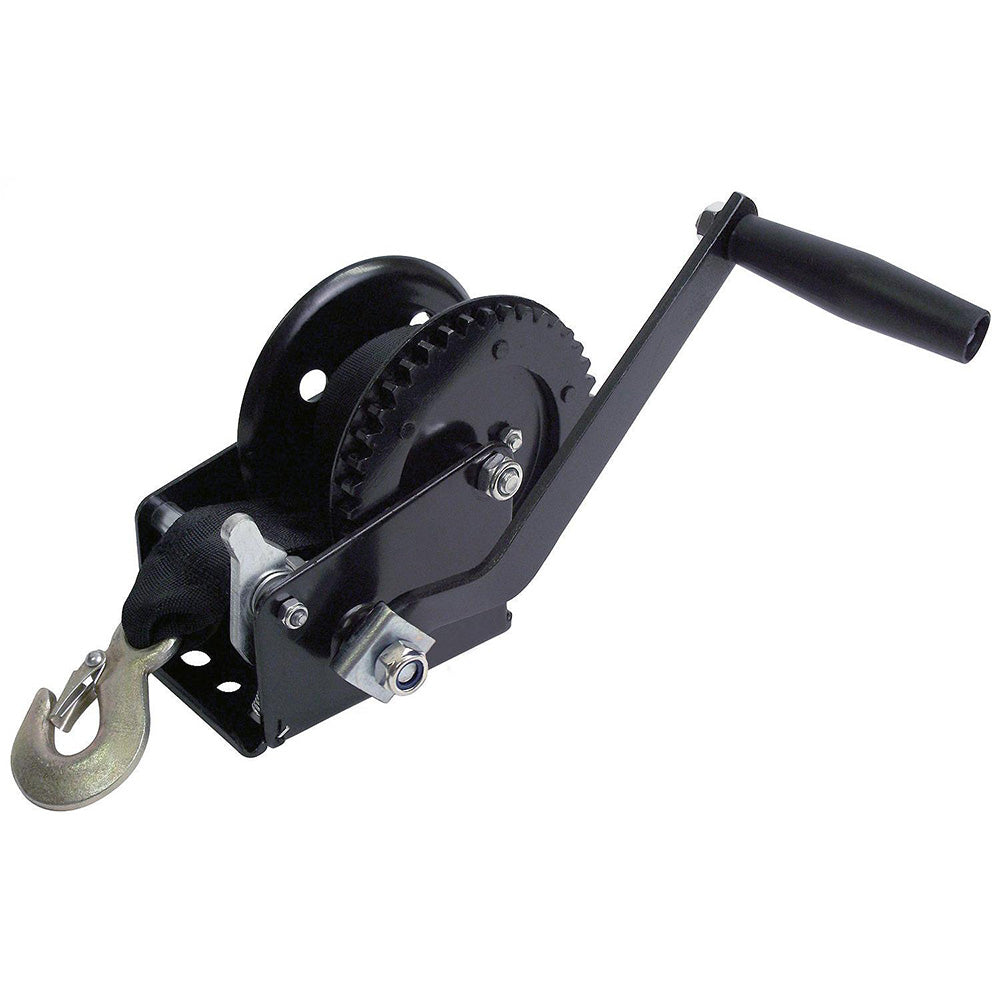 Suncoast Marine and Auto offers Attwood 1200 lb Single Drive Winch - 2" x 20 Nylon Strap [11149-4]