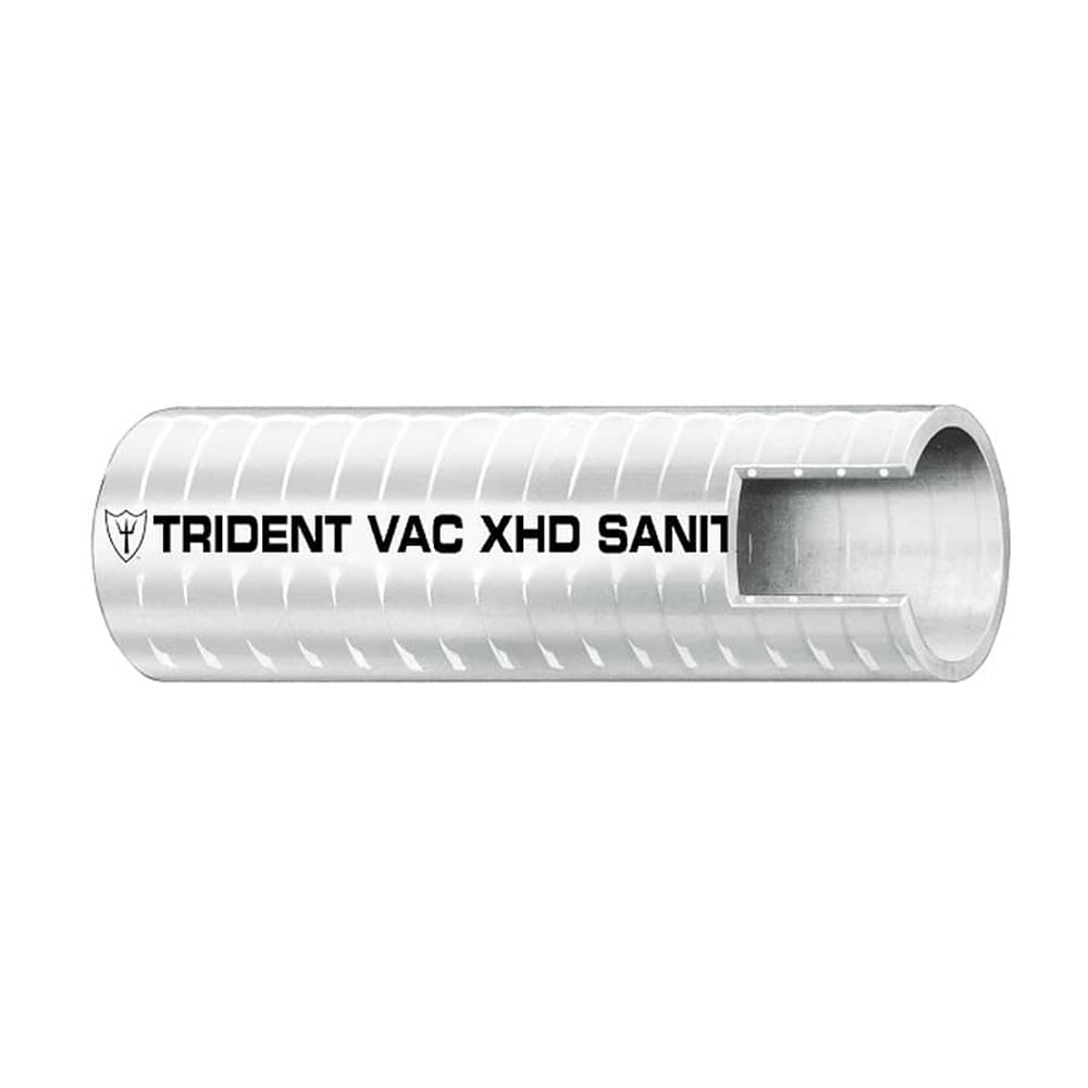 Suncoast Marine and Auto offers Trident Marine 1" x 50 Box VAC XHD Sanitation Hose - Hard PVC Helix - White [148-1006]