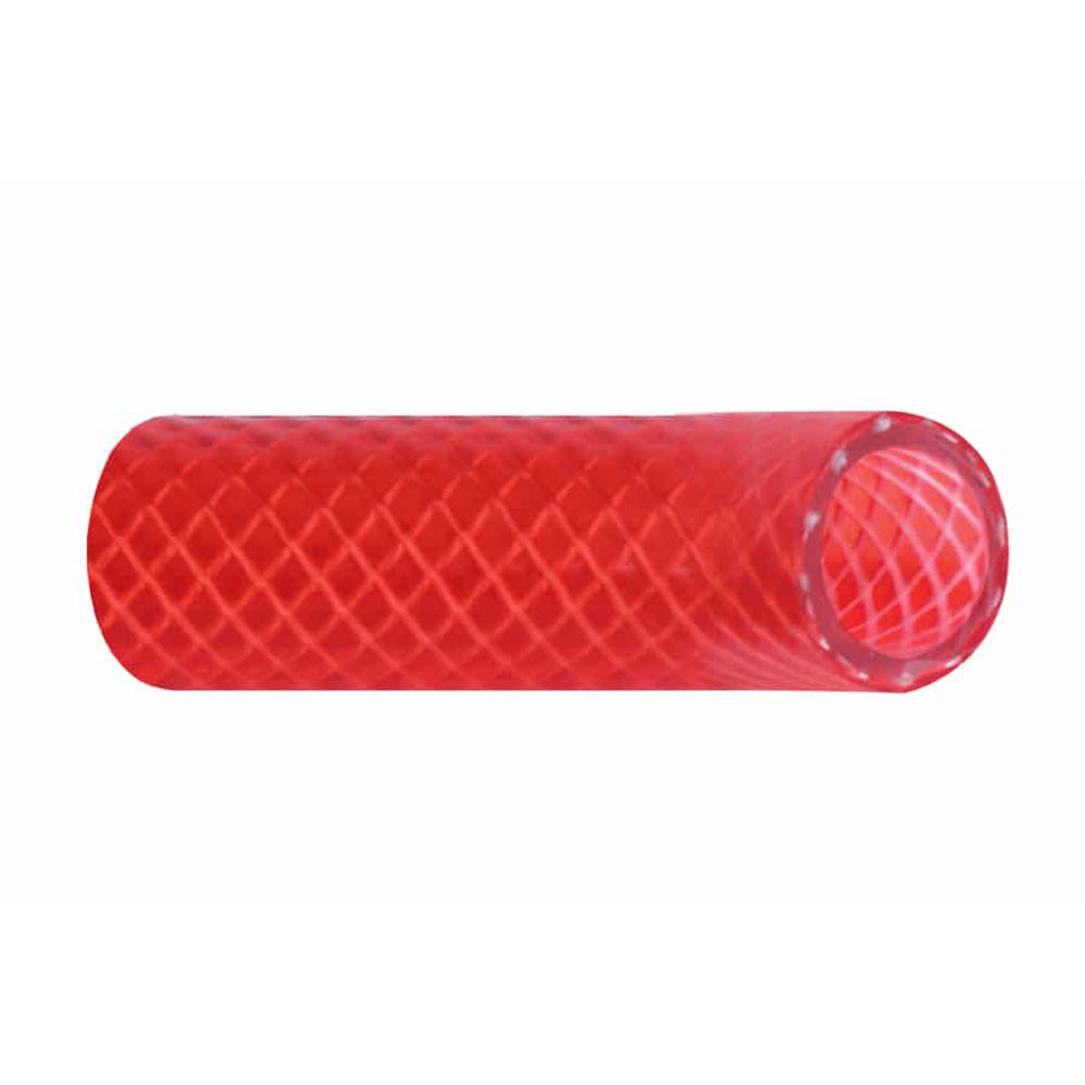 Suncoast Marine and Auto offers Trident Marine 1/2" x 50 Boxed Reinforced PVC (FDA) Hot Water Feed Line Hose - Drinking Water Safe - Translucent Red [166-0126]