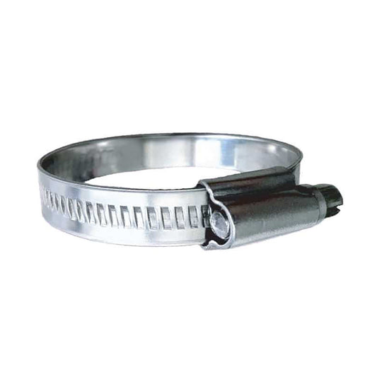 Suncoast Marine and Auto offers Trident Marine 316 SS Non-Perforated Worm Gear Hose Clamp - 15/32" Band - (3/4" 1-1/8") Clamping Range - 10-Pack - SAE Size 10 [710-0581]