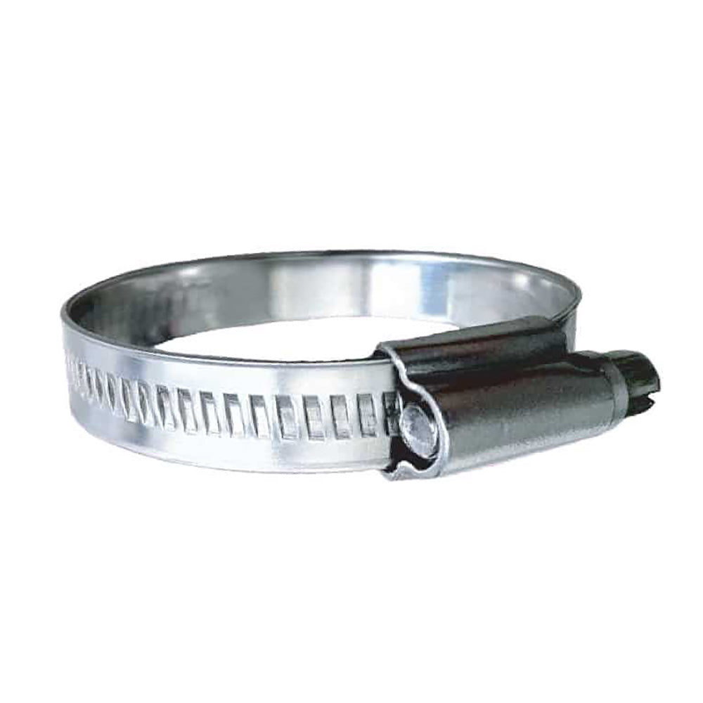 Suncoast Marine and Auto offers Trident Marine 316 SS Non-Perforated Worm Gear Hose Clamp - 15/32" Band - (1-1/4" 1-3/4") Clamping Range - 10-Pack - SAE Size 20 [710-1141]