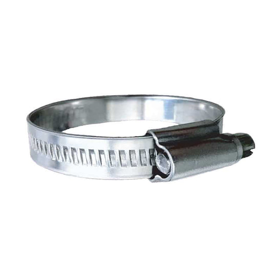 Suncoast Marine and Auto offers Trident Marine 316 SS Non-Perforated Worm Gear Hose Clamp - 15/32" Band - (2" - 2-9/16") Clamping Range - 10-Pack - SAE Size 32 [710-2001]