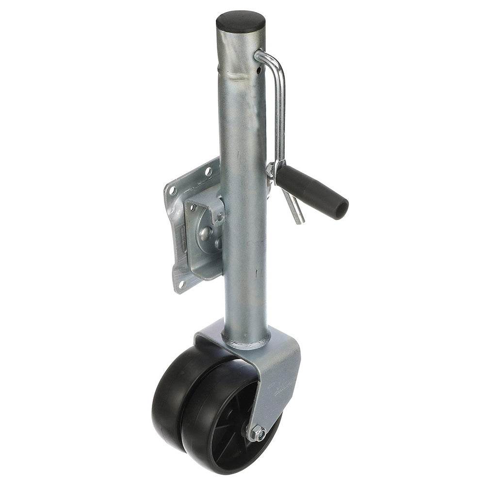 Suncoast Marine and Auto offers Attwood Fold-Up Trailer Jack - 1500 lb Capacity - Dual Wheel [11126-4]