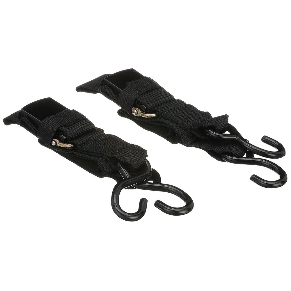 Suncoast Marine and Auto offers Attwood Quick-Release Transom Tie-Down Straps 2" x 4 Pair [15232-7]