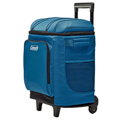 Suncoast Marine and Auto offers Coleman CHILLER 42-Can Soft-Sided Portable Cooler w/Wheels - Deep Ocean [2158120]