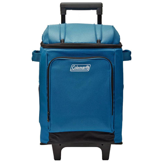 Suncoast Marine and Auto offers Coleman CHILLER 42-Can Soft-Sided Portable Cooler w/Wheels - Deep Ocean [2158120]