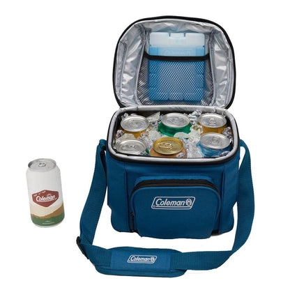 Suncoast Marine and Auto offers Coleman CHILLER 9-Can Soft-Sided Portable Cooler - Deep Ocean [2158134]