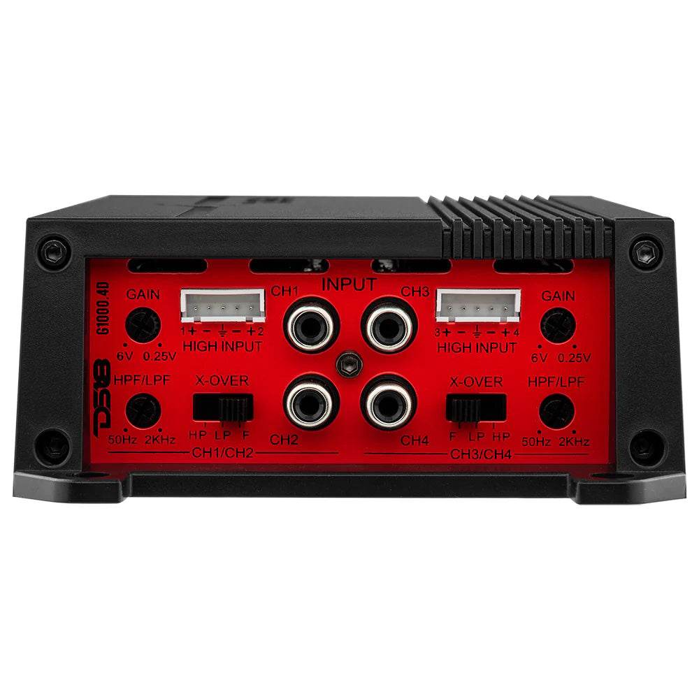 Suncoast Marine and Auto offers DS18 Audio G1000.4D Full-Range Class D 4-Channel Amplifier - 1000W [G1000.4D]