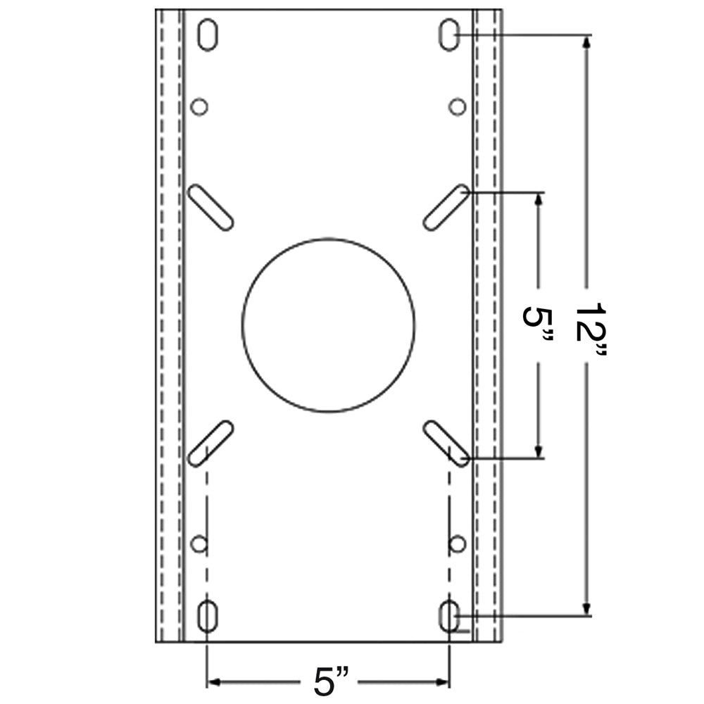 Suncoast Marine and Auto offers Springfield Trac-Lock Swivel/Slide Non-Locking Mount f/2-7/8" Post [1100521-L1]