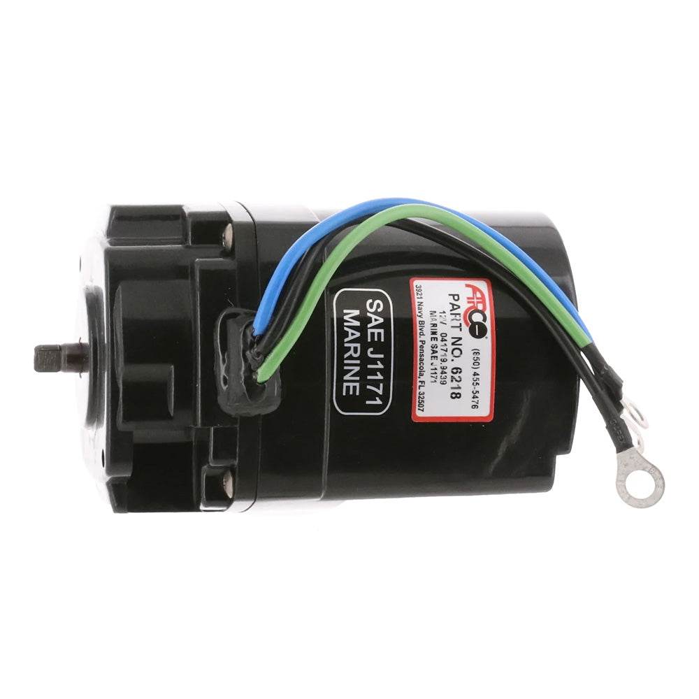 Suncoast Marine and Auto offers ARCO Marine Original Equipment Quality Replacement Tilt Trim Motor f/Mercruiser I/O Mercury O/B w/Oildyne Pump [6218]