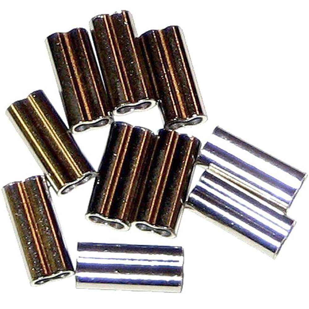 Suncoast Marine and Auto offers Rupp Nickel Crimp Sleeves - 10 Pack [03-1104-10PK]