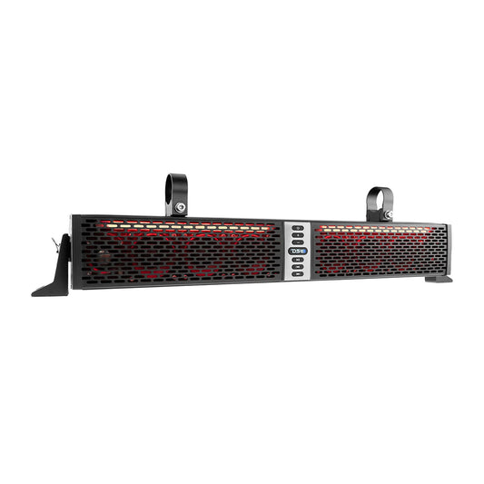 Suncoast Marine and Auto offers DS18 Hydro 30" Amplified 2-Way Sound Bar Speaker System w/Bluetooth RGB Lights - 700W, Waterproof [SBAR30BT]