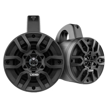 Suncoast Marine and Auto offers DS18 HYDRO 4" Wakeboard Tower Speakers - 300W - Black [MP4TP/BK]